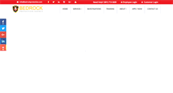 Desktop Screenshot of bedrockprotectionagency.com